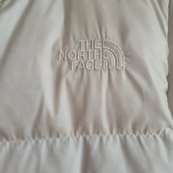 Ladies SZ S The North Face Ivory Down Metropolis Coat - Picture 2 of 6